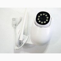 IP камера видеонаблюдения N6 Wi-Fi уличная с удаленным доступом White