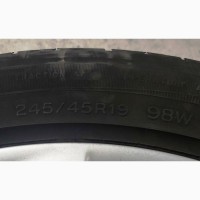 Колесо в сборе с повреждением (диск19*8.0J шина Michelin Primacy 245/45 R19