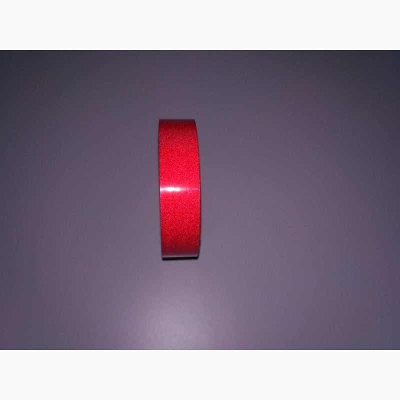 Фото 6. Лента Светоотражающая самоклеющаяся наклейка Красная 4м.80 см