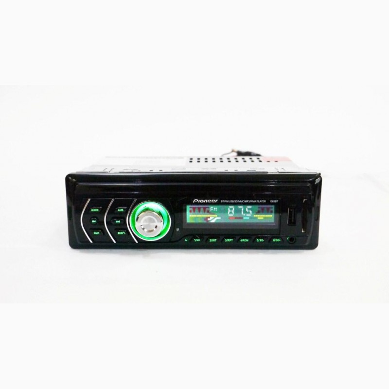 Фото 5. Автомагнитола Pioneer 1581BT Bluetooth, MP3, FM, USB, SD, AUX - RGB подсветка