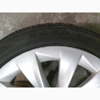 Диск колесный 19X8.0 ET40 - SILVER SLIPSTREAM с повреждением Tesla model S