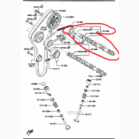 Z50112420A, Розподвал впускний Мазда 323 1.5, 16V, Z5, Mazda Z501421