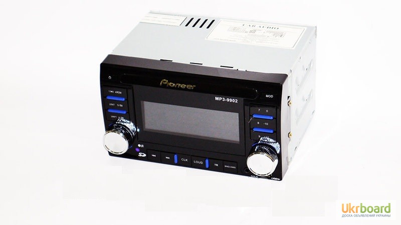 Фото 6. Автомагнитола 2din Pioneer 9902 USB+SD+AUX+пульт RGB подсветка