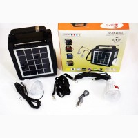 Портативная солнечная автономная система Solar FP-05WSL + FM радио + Bluetooth