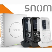 Бездротові VoIP DECT системи зв#039; язку Snom