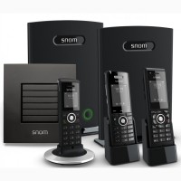 Бездротові VoIP DECT системи зв#039; язку Snom