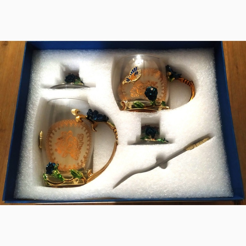 Фото 9. Подарочный чайный набор «Сад бабочек» - 900 грн