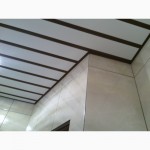 Монтаж алюминиевых реечных потолков