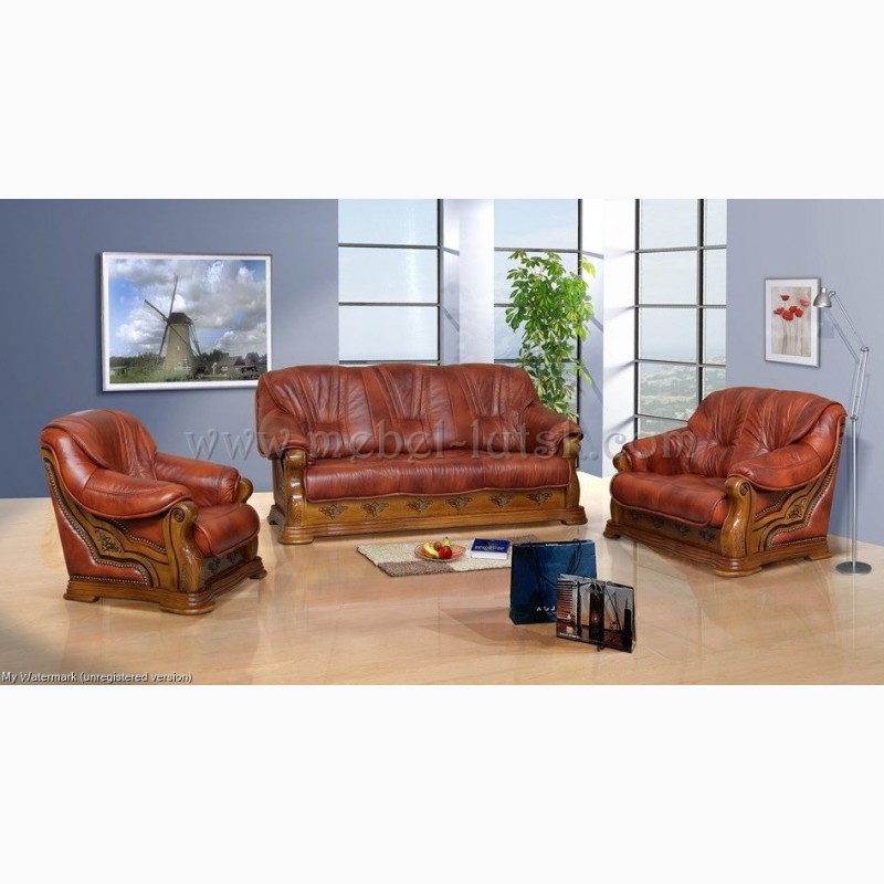 Фото 3. Новая кожаная мебель с Европы (кожаный диван, кресло или угловой диван
