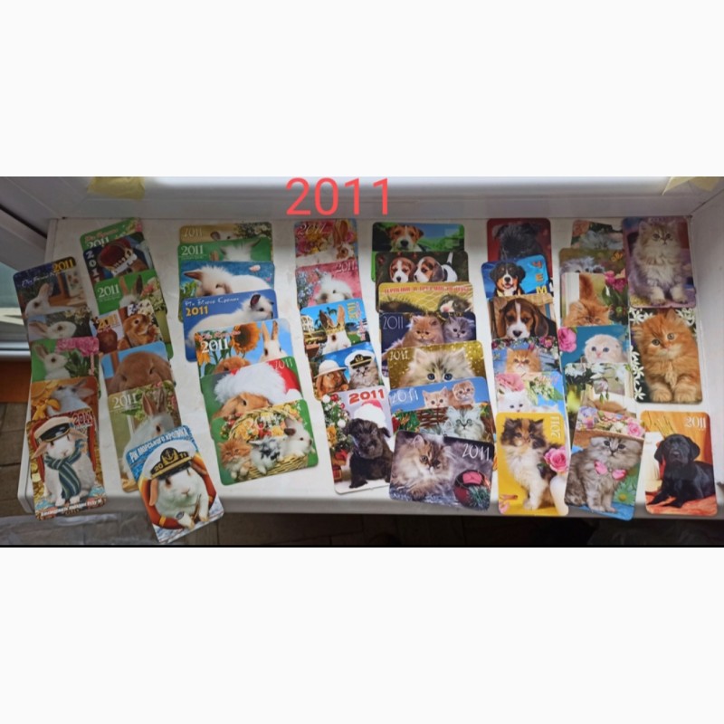 Фото 14. Продам колекцію календариків 1976-2016