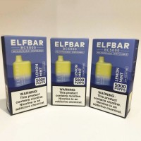 Електрона сигарета ELF BAR BC 5000 тяг (Лимон Мята ) 5%