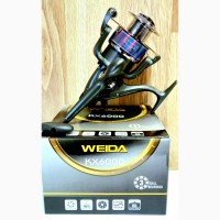 Карповые катушки с бейтранером Weida KX 4000 и 5000