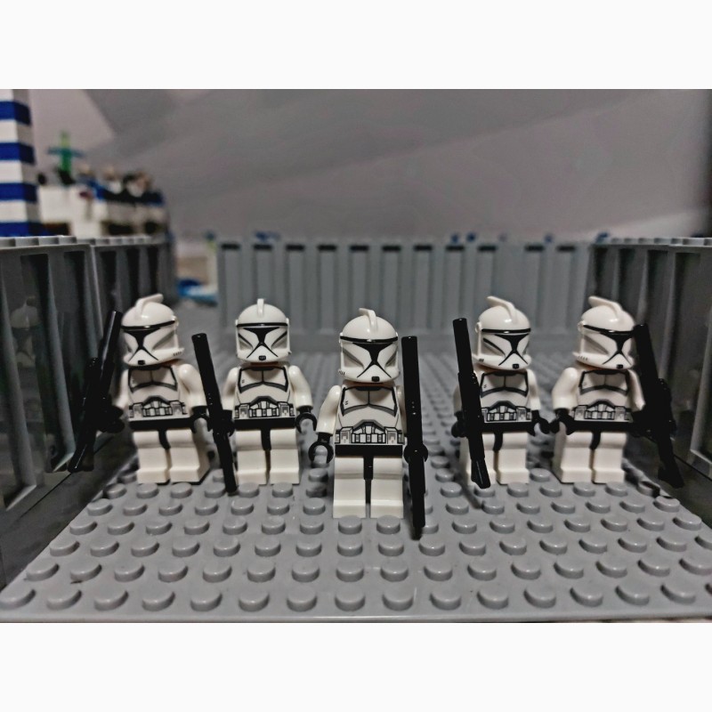 Фото 3. Lego Star wars клоны. Лего Звёздные войны минифигурки клонов