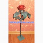 Кованые розы сувенир подарок для девушки в Новый год 8 марта Кованая роза кована троянда