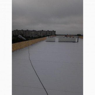 Укладка ПВХ мембраны. Монтаж и ремонт мембранных крыш в Кропивницком