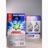 Гель для стирки duopack универсальный Ariel antibacterial 6, 000 мл. 120 стирок Италия в860