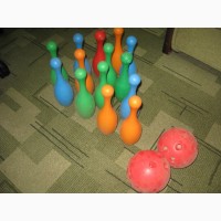 Дитячий боулінг, 13 кеглів і 2 шара
