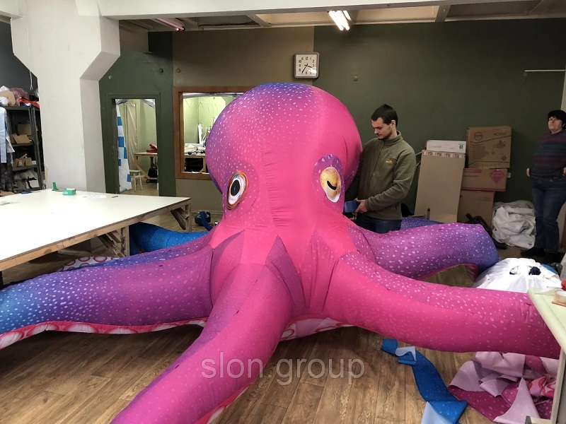 Фото 7. Надувной рекламный осьминог Inflatable octopus, Advertising Inflatable octopus