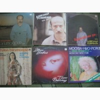 Пластинки виниловые, бардовская и авторская музыка
