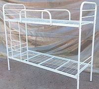 Фото 6. Односпальные кровати бюджетные, двухъярусные металлические кровати