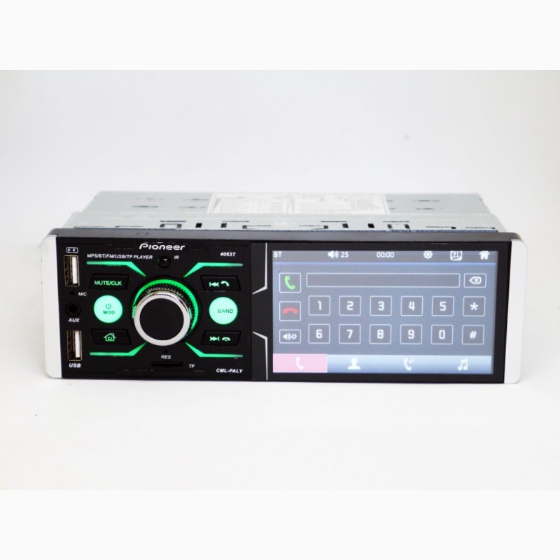 Фото 2. Автомагнитола Pioneer 4063T ISO - Сенсорный экран 4, 1+ RGB подсветка + DIVX + MP3 + USB