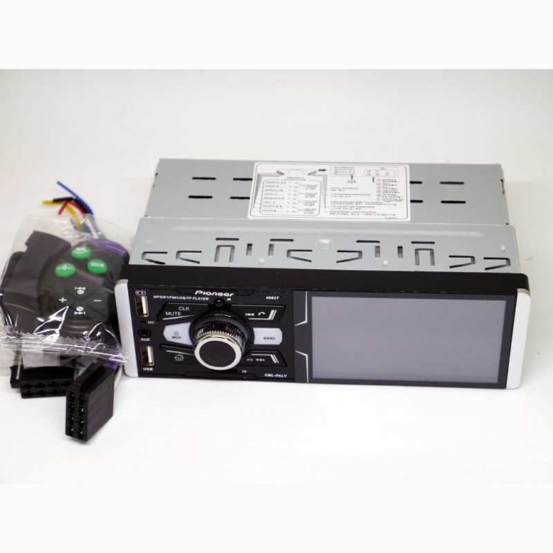 Фото 2. Автомагнитола Pioneer 4062T ISO - Сенсорный экран 4, 1+ RGB подсветка + DIVX + MP3 + USB