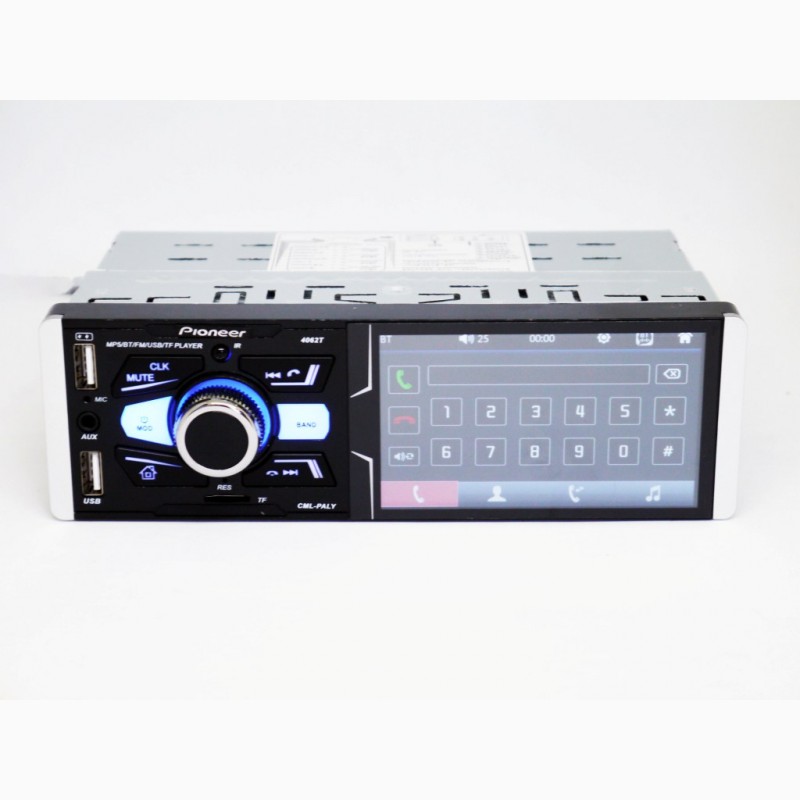 Фото 6. Автомагнитола Pioneer 4062T ISO - Сенсорный экран 4, 1+ RGB подсветка + DIVX + MP3 + USB