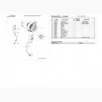 Каталог запчастей Джон Дир 9520R - John Deere 9520R в виде книги на русском языке