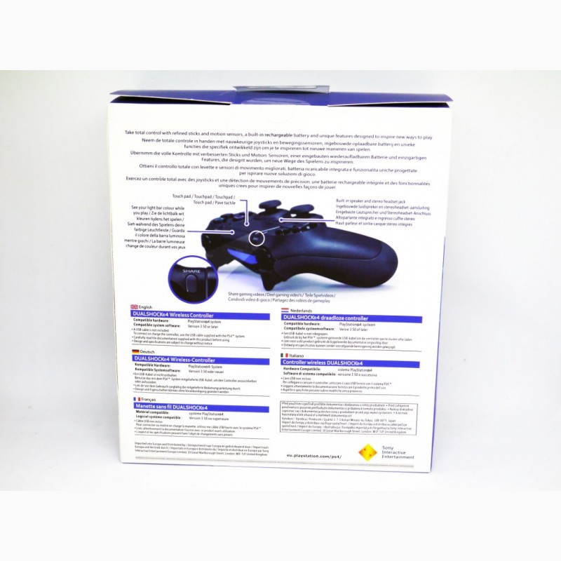 Фото 4. Джойстик Sony PlayStation DualShock 4 беспроводной геймпад Bluetooth