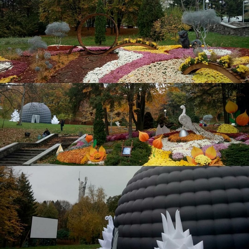 Фото 7. Надувная палатка Иглу Igloo inflatable tent украинского производства