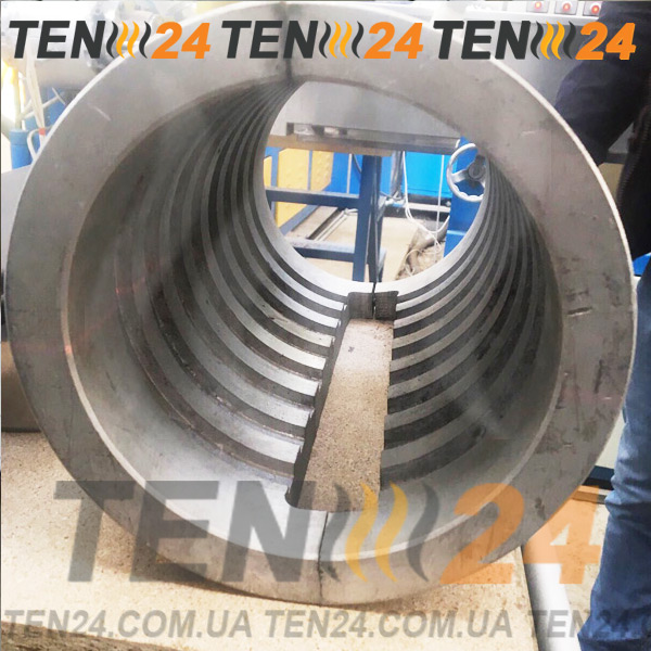 Фото 10. Кольцевые нагреватели металлические для экструдеров и ТПА под заказ от производителя ТЭН24