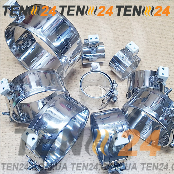 Фото 11. Кольцевые нагреватели металлические для экструдеров и ТПА под заказ от производителя ТЭН24