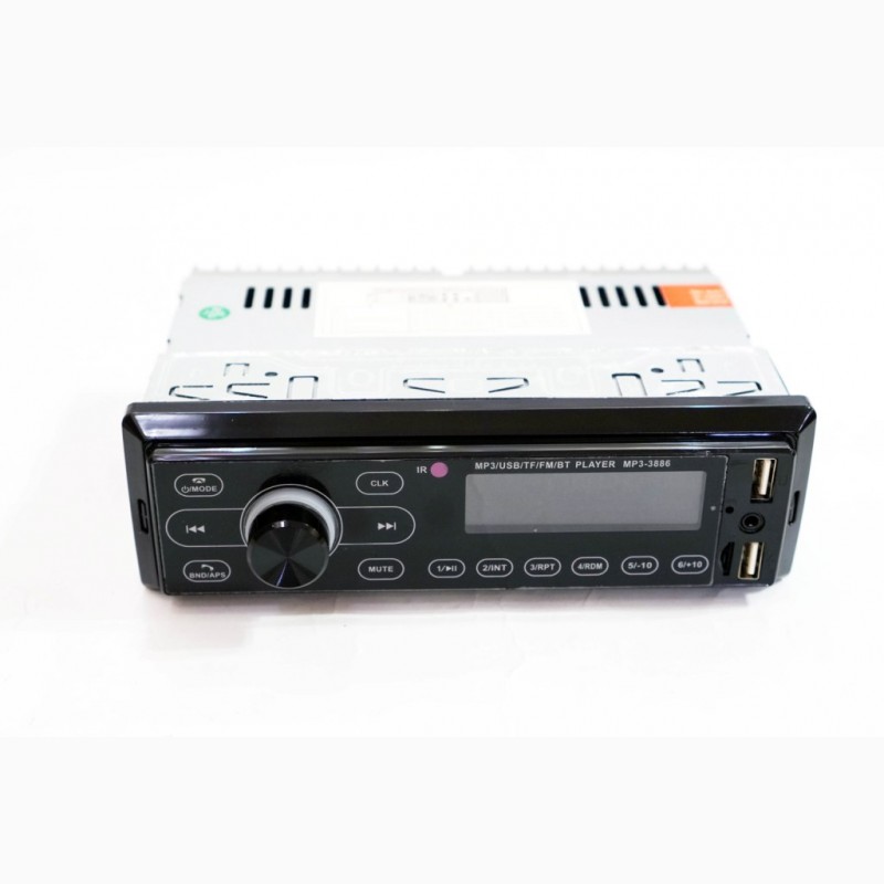 Фото 5. Автомагнитола Pioneer 3886 ISO - 2хUSB, Bluetooth, FM, microSD, AUX сенсорная магнитола